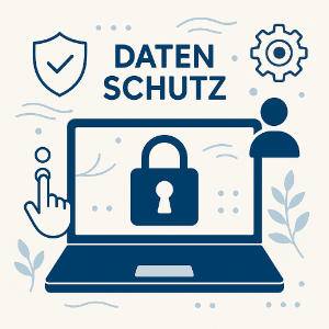 Datenschutzerklärung 1 Datenschutz Symbol DSGVO – Schutz persönlicher Daten